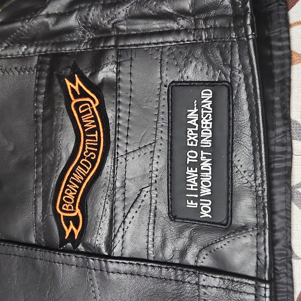 Diamond Supply Co. Black Leather Vest - Picture 7 of 16